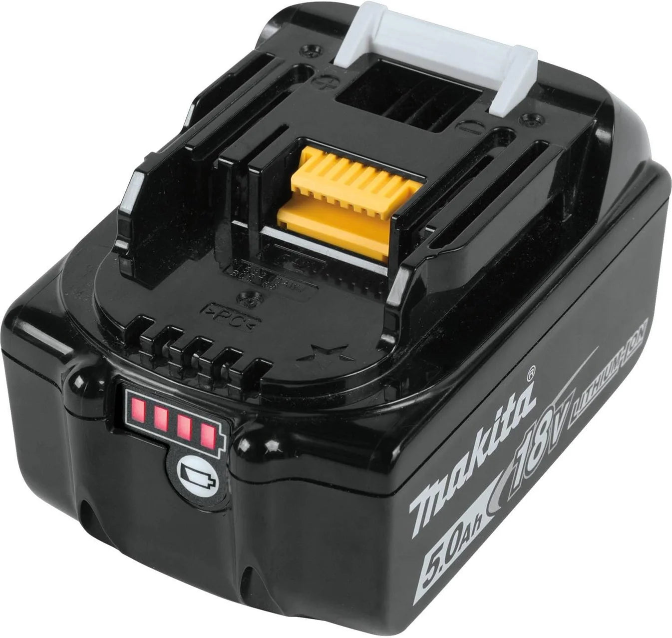 Makita BL1850 18V 5.0Ah Battery (2-Pack) + DC18RC Charger & MAKPAC Carry Case