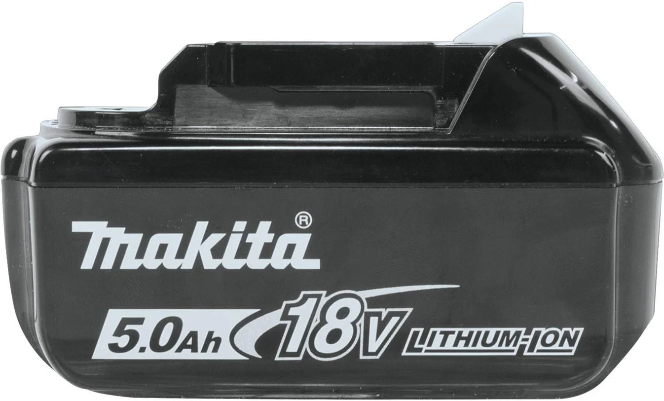 Makita BL1850 18V 5.0Ah Battery (2-Pack) + DC18RC Charger & MAKPAC Carry Case