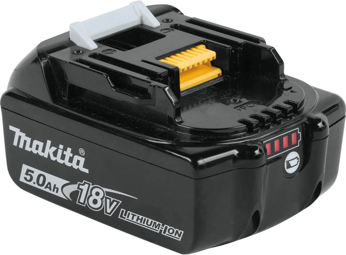 Makita BL1850 18V 5.0Ah Battery (2-Pack) + DC18RC Charger & MAKPAC Carry Case